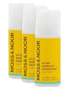 After Workout Deodorant Light Mint 3 Pack Deodorant Roll-on Nude MOSS ...