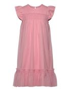 Dress Mesh Dresses & Skirts Dresses Partydresses Pink Creamie