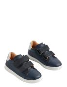 Sneaker Double Velcro Velo Låga Sneakers Navy Wheat