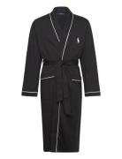 Polo Ralph Lauren Underwear Cotton-Blend Jersey Robe Svart