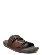 Skechers Mens Arch Fit Pro Sandal Brun