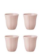 Aida Søholm Solvej Mug W/O Handle 4 Pcs Rosa