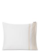 Lexington Home Hotel Sateen White/Light Sand Contrast Pillowcase Vit