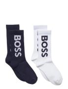 Socks Sockor Strumpor Multi/patterned BOSS