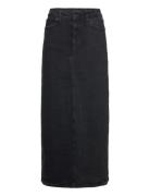 IVY Copenhagen Ivy-Zoe Maxi Skirt Wash Faded Black Svart