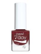 7Day Hybrid Polish 7299 Nagellack Smink Red Depend Cosmetic