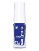 Minilack Oxygen Färg A535 Nagellack Smink Blue Depend Cosmetic