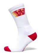 Con Logo Socks Underwear Socks Regular Socks White Double A By Wood Wo...