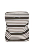 House Doctor Storage Basket, Store, Brown Stripe Brun