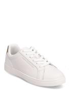 Essential Cupsole Sneaker Gold Låga Sneakers White Tommy Hilfiger