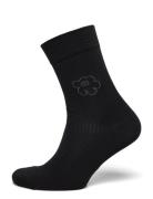 Taipuisa Unikko Lingerie Socks Regular Socks Black Marimekko