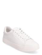 Clean Cupsole Lace Up Låga Sneakers White Calvin Klein