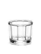 Serax Glass Tumbler Low Surface By Sergio Herman Set/4 Nude