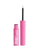 Vivid Brights Liquid Liner - Don't Pink Twice Eyeliner Smink Nude NYX ...