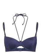 Luxe Shine Pd Swimwear Bikinis Bikini Tops Wired Bikinitops Blue Hunke...