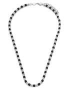 Samie - Necklace With Black Pearls Halsband Smycken Black Samie