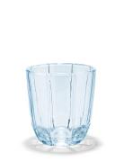 Holmegaard Lily Tumbler 32 Cl Blue Iris 2 Pcs. Blå