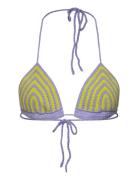 Uni Top 14675 Swimwear Bikinis Bikini Tops Triangle Bikinitops Multi/p...