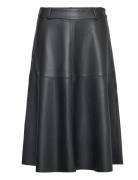 Veganibbimma Skirt Knälång Kjol Black Bruuns Bazaar