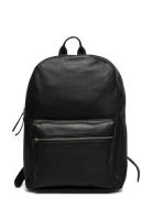 Leather Backpack Ryggsäck Väska Black Les Deux