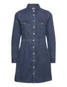 LEVI´S Women Otto Western Dress Square Deal Blå