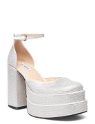 Charlize-R Sandal Sandal Med Klack Silver Steve Madden