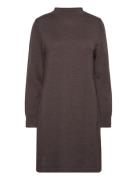 Selected Femme Slfhanni Ls Knit Dress Brun