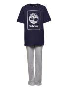T-Shirt + Pant Set Pyjamas Set Multi/patterned Timberland