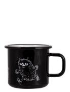 Moomin Moomin Enamel Mug 37Cl Stinky Svart