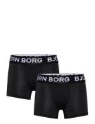 Performance Boxer 2P Night & Underwear Underwear Underpants Black Björ...