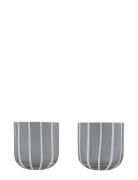 OYOY Living Design Mizu Glass - Pack Of 2 Grå