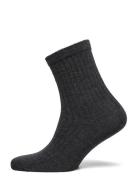 Mp Denmark Wool Rib Socks Grå