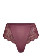 Schiesser Highwaist-String Lila