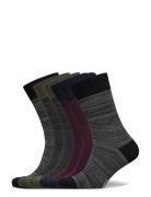 TOPECO Socks 6-P, 6 Pc/Pack Blå