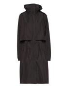 Isla Coat Outerwear Rainwear Rain Coats Black Makia