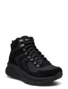 Womens Relaxed Fit: D'lux Walker - Water Repellent Höga Sneakers Black...
