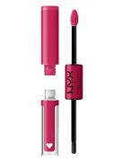 Shine Loud Pro Pigment Lip Shine Läppglans Smink Pink NYX Professional...