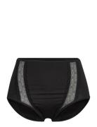 Femilet Basic Lace High Waist Brief Svart