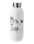 Stelton Keep Cool Drikkeflaske 0.75 L. Moomin Soft White Vit