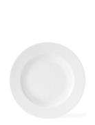 Lyngby Porcelæn Rhombe Soup Plate Vit