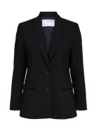 Selected Femme Slfrita Ls Classic Blazer Fd Noos Svart