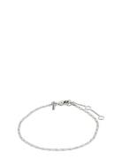 Pilgrim Parisa Flat Link Chain Bracelet Silver