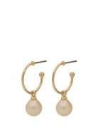 Pilgrim Eila Pearl Earrings Guld