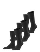 Falke Airport 3-Pack Business & Casual Svart