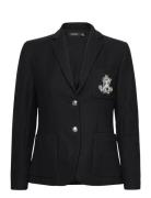 Lauren Ralph Lauren Str Sportswear Piqu-Lnd-Jkt Svart