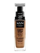 Can't Stop Won't Stop 24-Hours Foundation Foundation Smink NYX Profess...