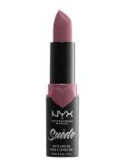Suede Matte Lipstick Läppstift Smink Purple NYX Professional Makeup