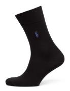 Polo Ralph Lauren Underwear Pony Flat-Knit Trouser Socks Svart