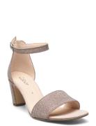 Ankle-Strap Sandal Sandal Med Klack Pink Gabor