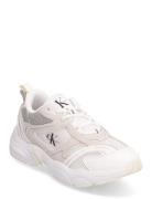 Retro Tennis Su-Mesh Wn Låga Sneakers White Calvin Klein